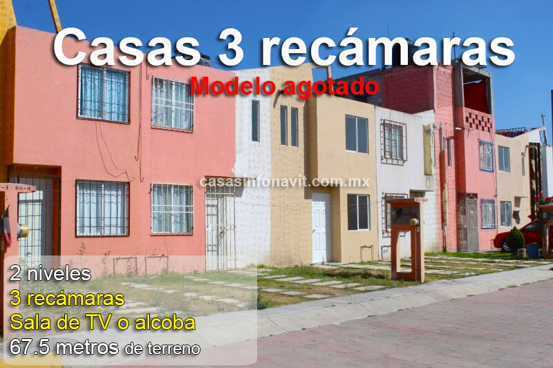 CASAS INFONAVIT Tecámac - Casas en Tecámac con crédito Infonavit